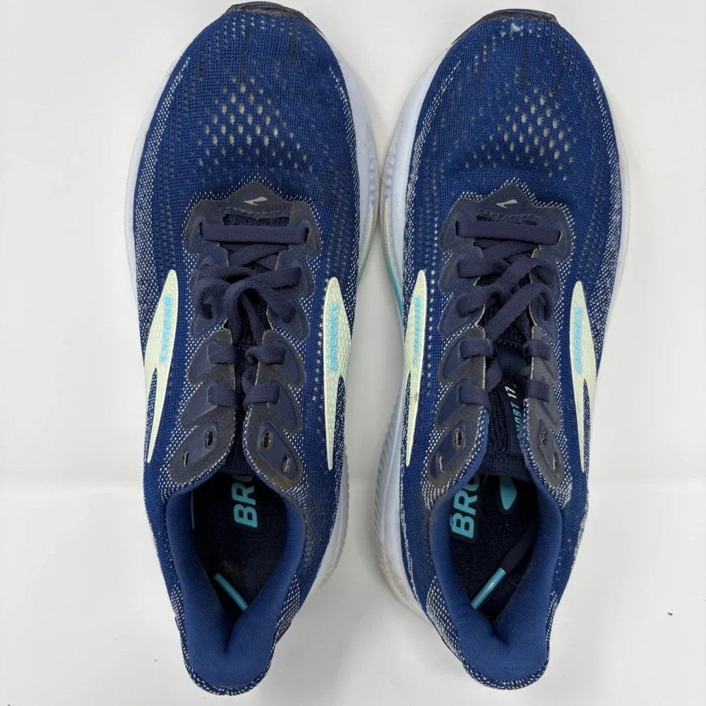 Brooks Ghost 17 Women's Size 6 Navy Blue Running Shoes (1204311B458)